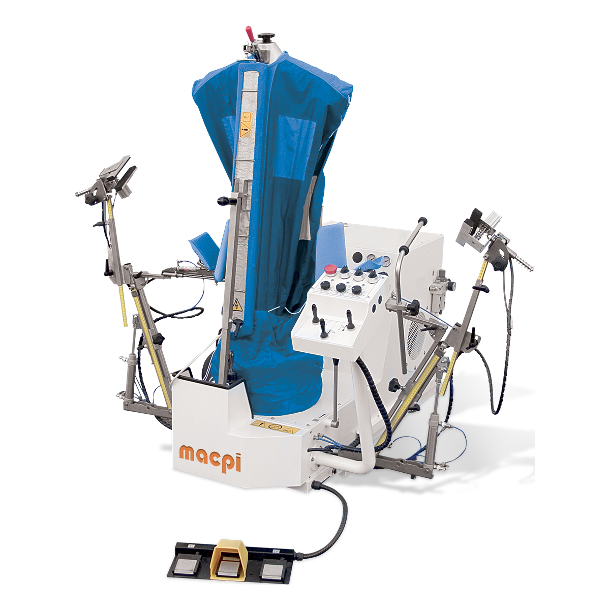 Mannequin automatique pour la finition des chemises .
